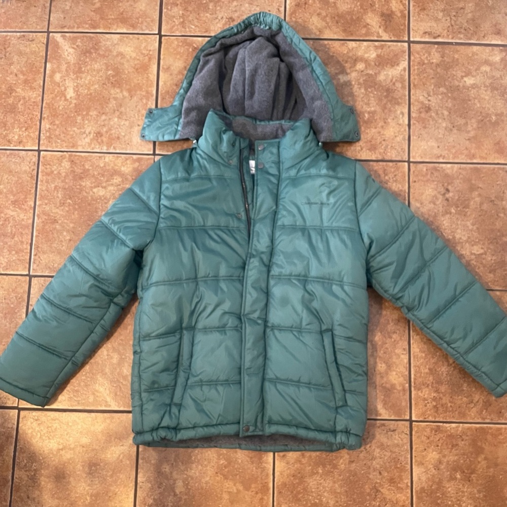 Calvin Klein Big Kids Teal Puffer Jacket